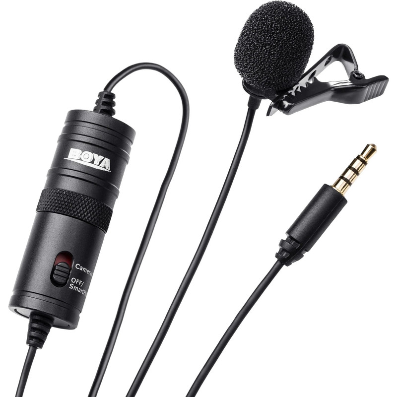 BOYA BY-M1 Omni Directional Lavalier Microphone - ميكروفون